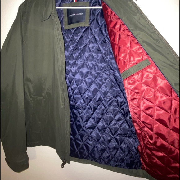 Tommy Hilfiger Men’s Classic Front-Zip Filled Micro-Twill Jacket - Picture 3 of 12